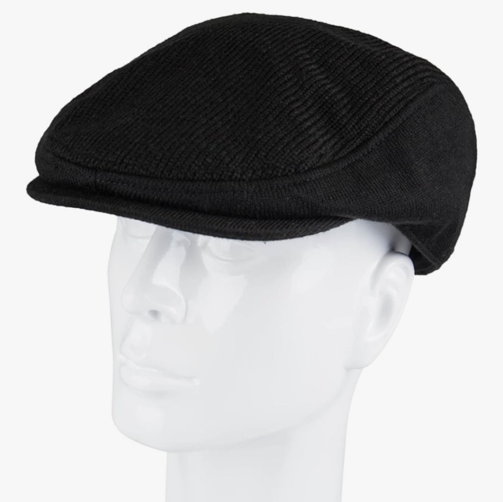 Levi's Sherpa-Lined Classic Ivy Newsboy Sweater Hat